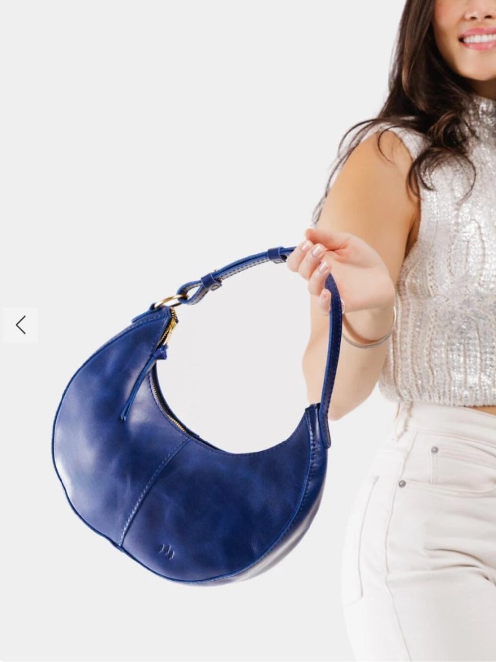 Portland Leather - 'Almost Perfect' Nora Shoulder Bag - Picture 2 of 15